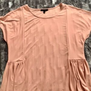 Great flared top for jeans for pencil skirt.